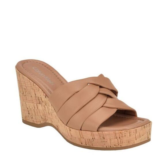 Calvin Klein | Heyla Wedge Sandal - Picture 1 of 8